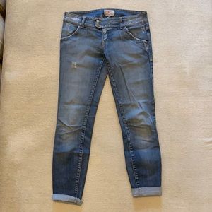 MET low-rise jeans with double buttons italy 29